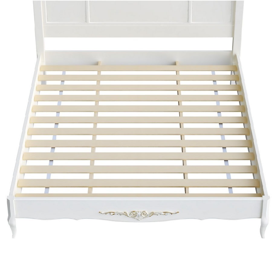 Кровать 1,6 Atelier Gold с мягким изголовьем-1
