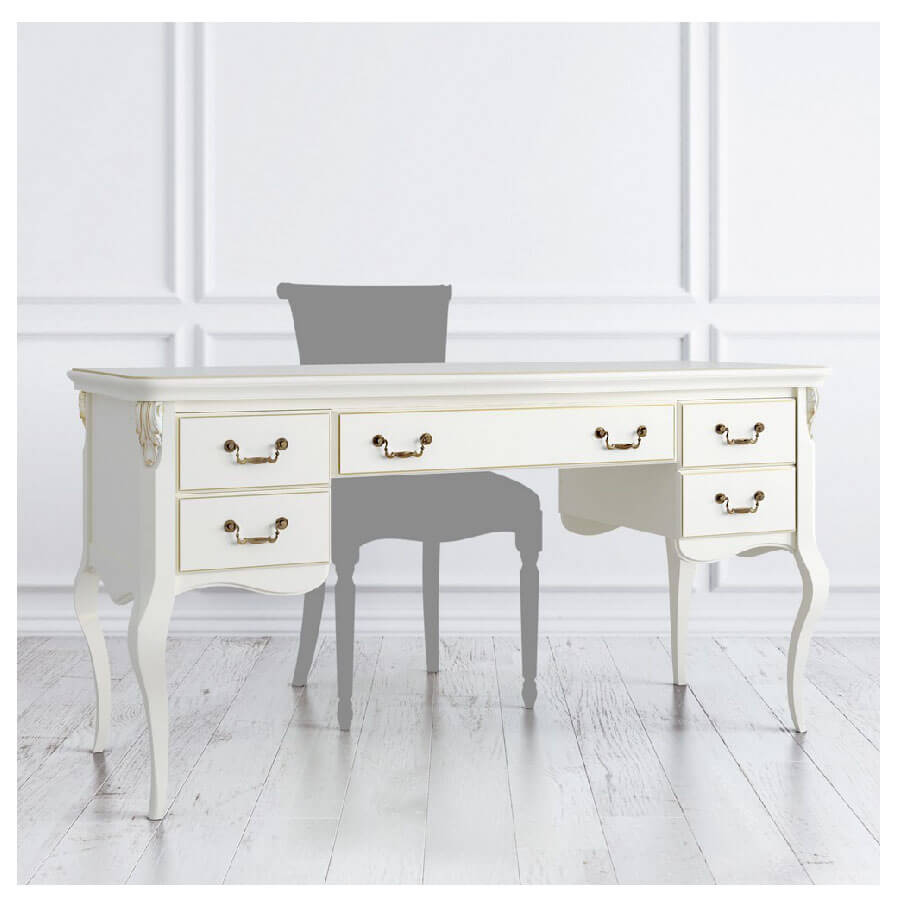 Стол письменный Romantic Gold широкий-2